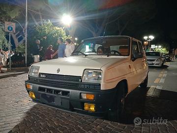 Renault 5 alpine turbo Asi crs targhe nere