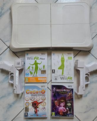 💥 LOTTO WII: Balance Board + 4 Giochi + Accessori