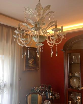 Lampadario con swarovski