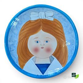 PIATTO CERAMICA 'BAMBINA' - ANTONIO BUENO