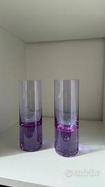 Bicchieri in alessandrite di Sergio Asti