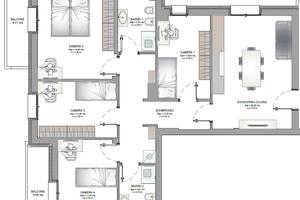 Stanze a Dalmine (BG)