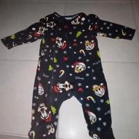 Pigiamone invernale Disney natalizio neonati baby