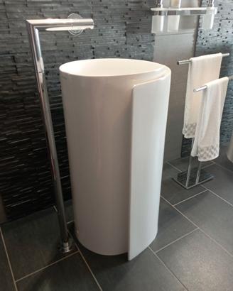 Lavabo bagno Monoroll Flaminia - rubinetto a parte