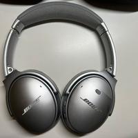 Bose QuietComfort 35 Cuffie Wireless, Argento