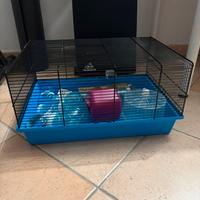 Gabbia Criceto Ferplast con accessori