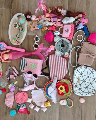 Super kids toy bundle with figures and accessories