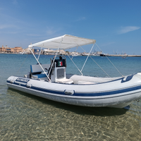 Gommone più carrello