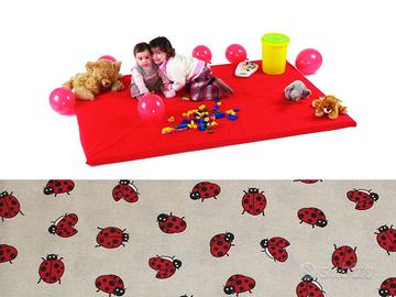 Tappeto tappetone gioco Baby's clan con coccinelle