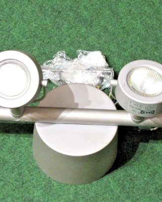 Faretti 4 luci lampada lampadario a muro Ikea 12v