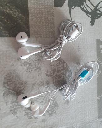 2 auricolari lightning per Iphone