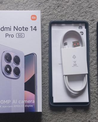 Xiaomi Redmi Note 14 Pro 5G 8/256 GB Nero