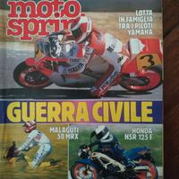 Rivista MOTOSPRINT numero 18 del 1988