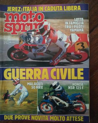 Rivista MOTOSPRINT numero 18 del 1988