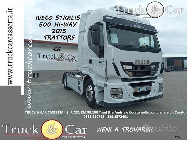 990 Iveco stralis hi-way 500 - 2015-euro6 trattore