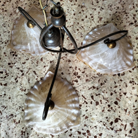 Plafoniera a sospensione con tre bracci