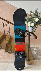 Tavola + attacchi snowboard NITRO prime (WIDE)