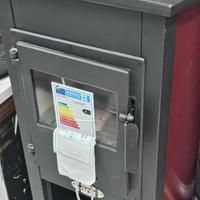 Stufa a Legna 9kw Ventilata Piastra per Cucinare 