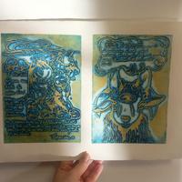 Poster artistico o quadro astratto – opera origina