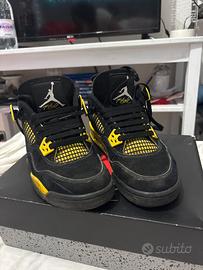 jordan 4 nere e gialle