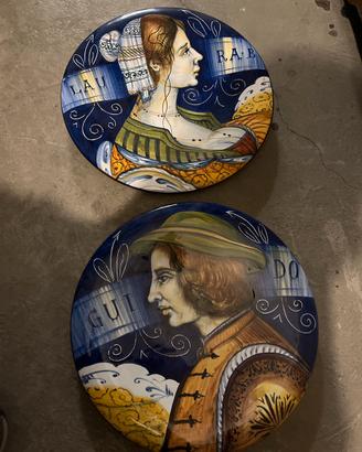 3 piatti di faenza