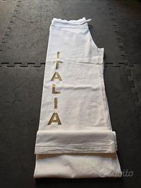 Leggins Italia bianco