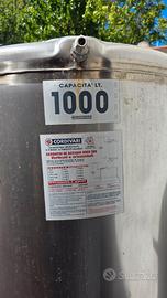 Cordivari serbatoio cisterna acciaio 1000 litri