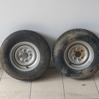 Ruote per carrello rimorchio 145 R10