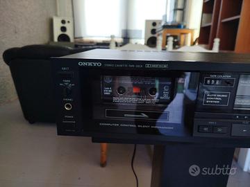 piastra cassette Onkyo 