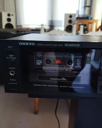 piastra cassette Onkyo 