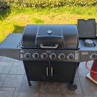 Barbecue BBQ Grill Meister 6 fuochi