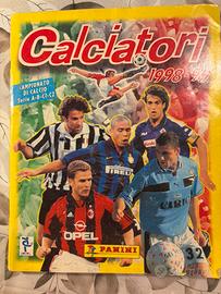 Album figurine Calciatori Panini 98/99 incompleto