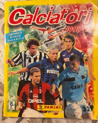 Album figurine Calciatori Panini 98/99 incompleto