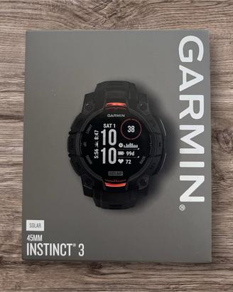 Instinct 3 solar Garmin gps
