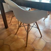 4 Sedie Design Stile Eames - Set Completo a Prezzo