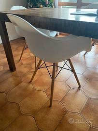 4 Sedie Design Stile Eames - Set Completo a Prezzo