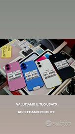 IPHONE 16 128GB mix colori