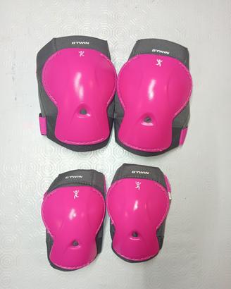 KIT PROTEZIONI BICI BAMBINA XXS ROSA

decathlon 