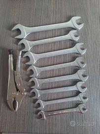 Set Chiavi Fisse Doppie Pastorino + Pinza a scatto