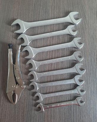 Set Chiavi Fisse Doppie Pastorino + Pinza a scatto