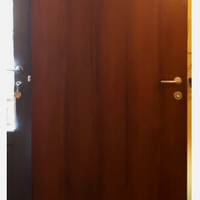 Porte da interno in legno color noce 90cm