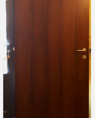 Porte da interno in legno color noce 90cm