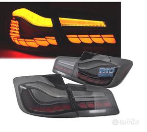 FANALI BMW F10 10-17 OLED AFFUMICATI
