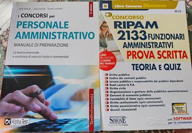 2 manuali diritto amministrativo concorsi ripam