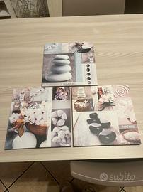 Set di quadri stile Zen