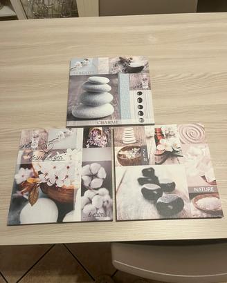 Set di quadri stile Zen