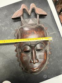 Maschere in legno africane anni 50/60