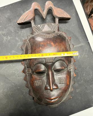 Maschere in legno africane anni 50/60