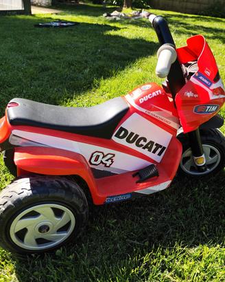 moto elettrica bambini Ducati 