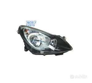 FARO DESTRO OPEL CORSA D 06-10 FONDO NERO